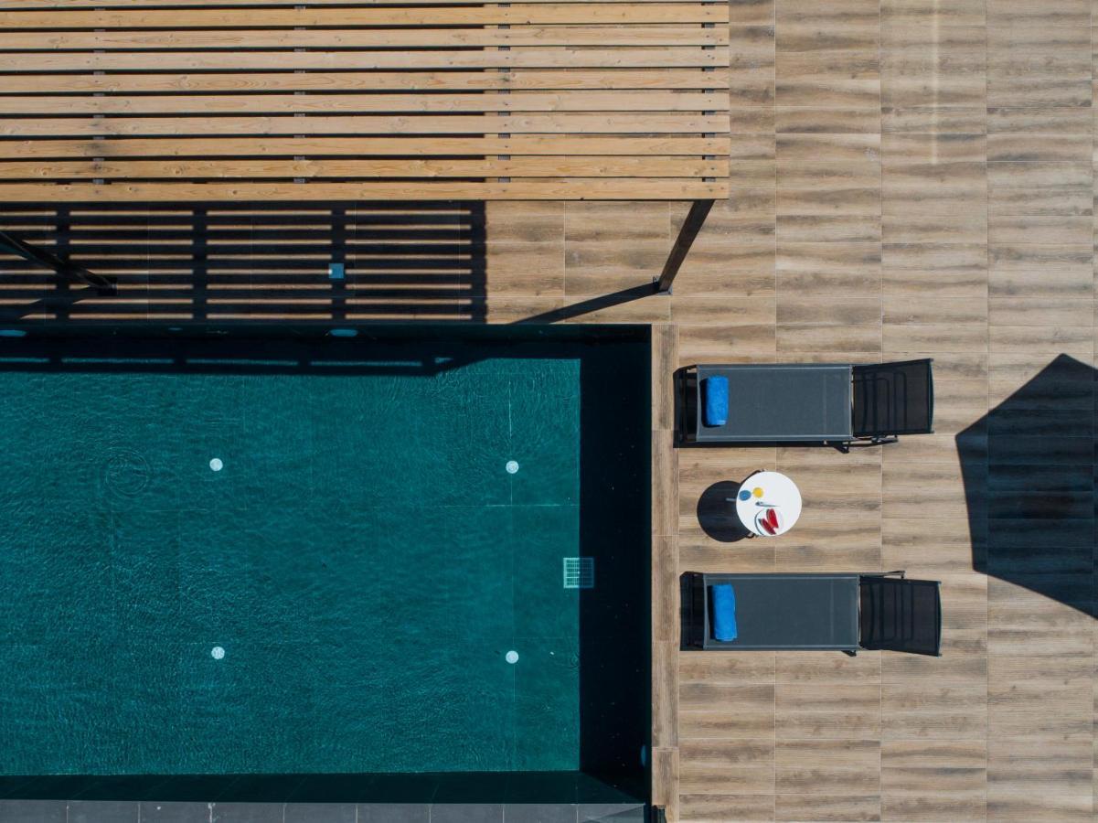 Brand New Villa Lefka With Private Pool At Platies Plateies ภายนอก รูปภาพ