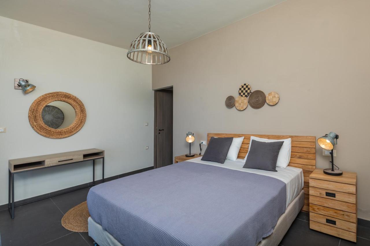 Brand New Villa Lefka With Private Pool At Platies Plateies ภายนอก รูปภาพ