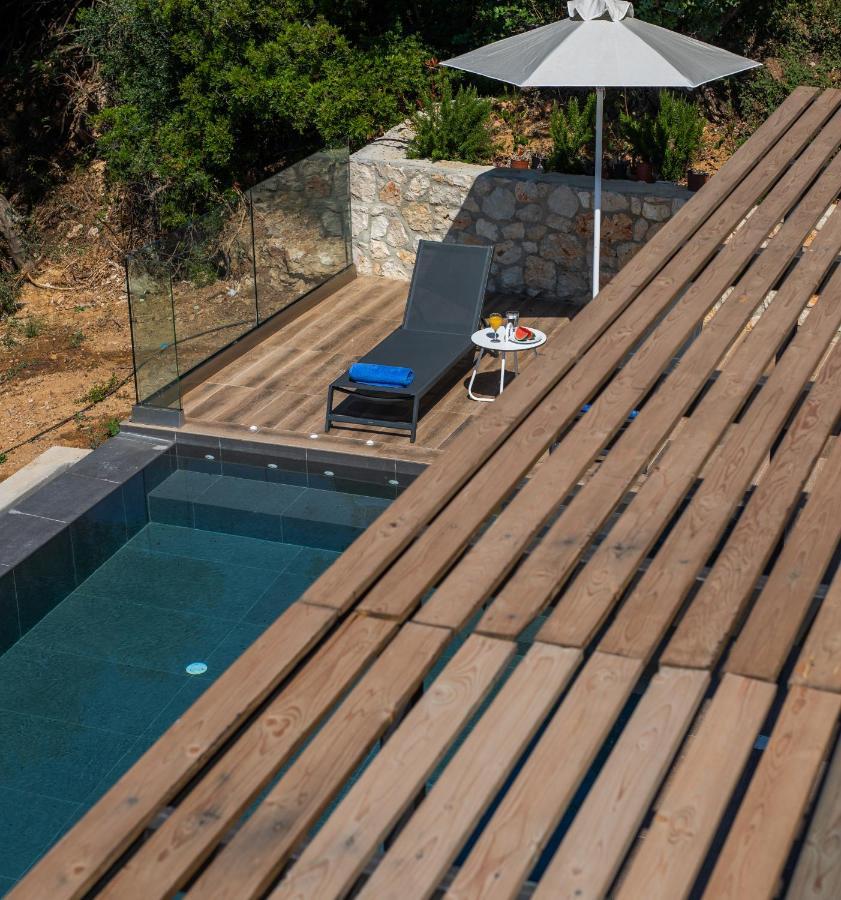 Brand New Villa Lefka With Private Pool At Platies Plateies ภายนอก รูปภาพ