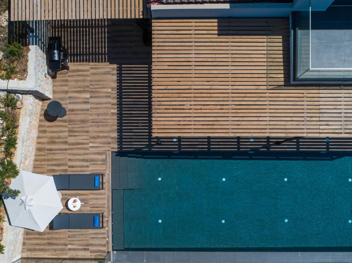 Brand New Villa Lefka With Private Pool At Platies Plateies ภายนอก รูปภาพ