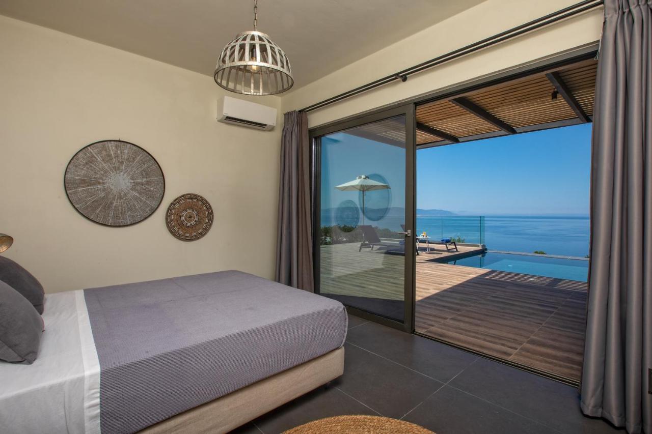 Brand New Villa Lefka With Private Pool At Platies Plateies ภายนอก รูปภาพ