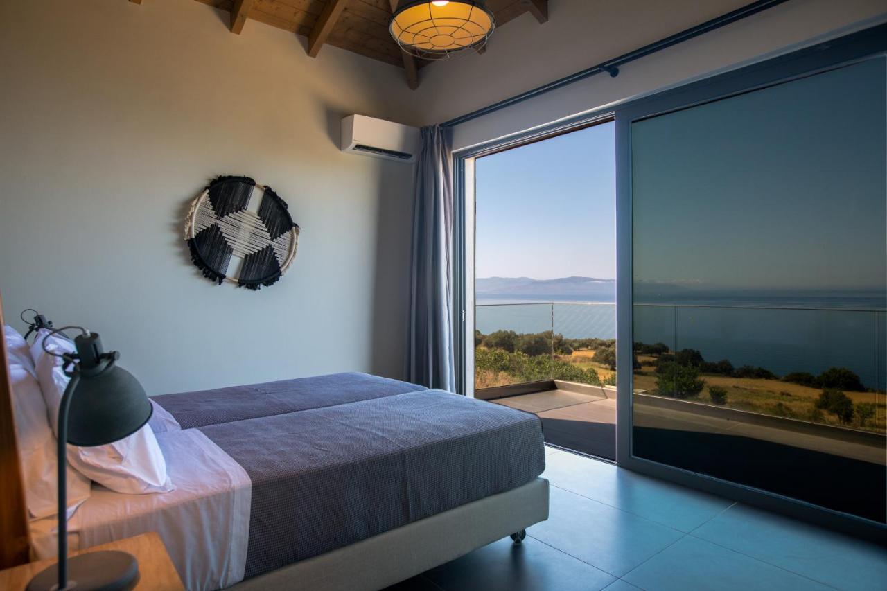 Brand New Villa Lefka With Private Pool At Platies Plateies ภายนอก รูปภาพ