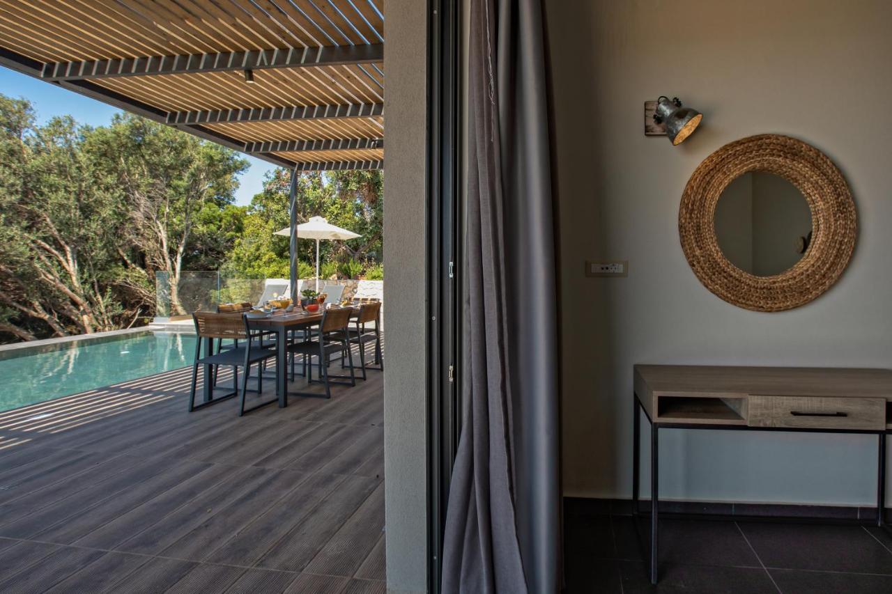Brand New Villa Lefka With Private Pool At Platies Plateies ภายนอก รูปภาพ