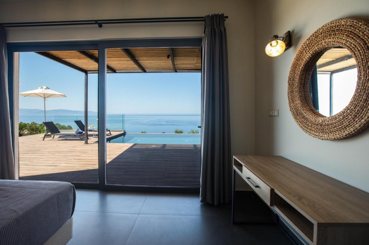 Brand New Villa Lefka With Private Pool At Platies Plateies ภายนอก รูปภาพ